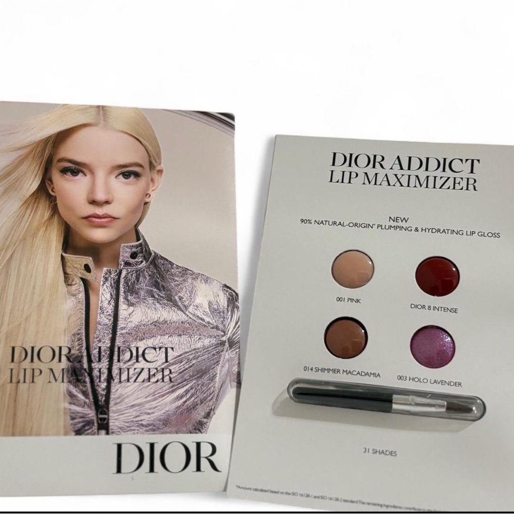 Dior Addict Lip Maximizer Collection - Pink, Intense, Macadamia, Lavender Sample